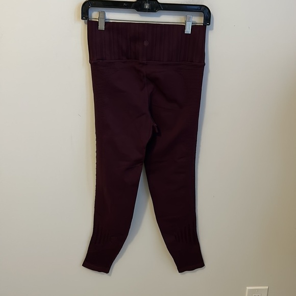 Athleta Halasana Seamless Leggings Aubergine - Picture 3 of 8